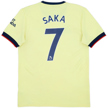 2021-22 Arsenal Away Shirt Saka #7 - 6/10 - (M)