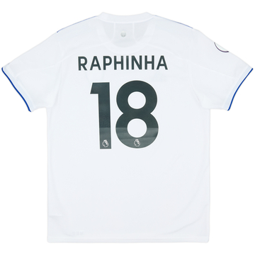2020-21 Leeds United Home Shirt Raphinha #18 - 8/10 - (L)