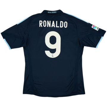 2009-10 Real Madrid Away Shirt Ronaldo #9 - 6/10 - (L)