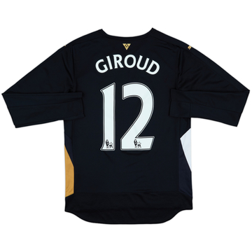 2015-16 Arsenal Third L/S Shirt Giroud #10 - 8/10 - (S)