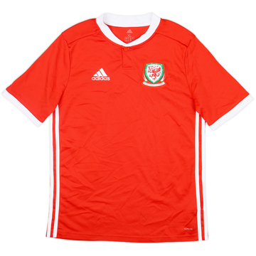 2018-19 Wales Home Shirt - 7/10 - (XL.Boys)