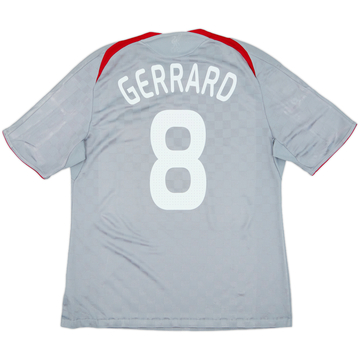 2008-09 Liverpool Away Shirt Gerrard #8 - 5/10 - (L)