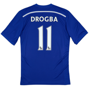 2014-15 Chelsea Home Shirt Drogba #11 - 7/10 - (M)