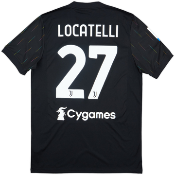 2021-22 Juventus Away Shirt Locatelli #27 - 8/10 - (L)