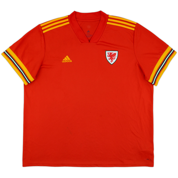 2020-21 Wales Home Shirt - 8/10 - (3XL)