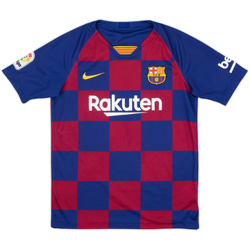 2019-20 Barcelona Home Shirt - 5/10 - (L.Boys)