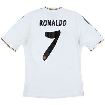 2013-14 Real Madrid Home Shirt Ronaldo #7 - 6/10 - (M)