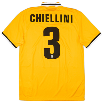 2013-14 Juventus Away Shirt Chiellini #3 - 10/10 - (M)