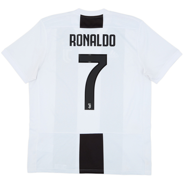 2018-19 Juventus Home Shirt Ronaldo #7 - 10/10 - (L)