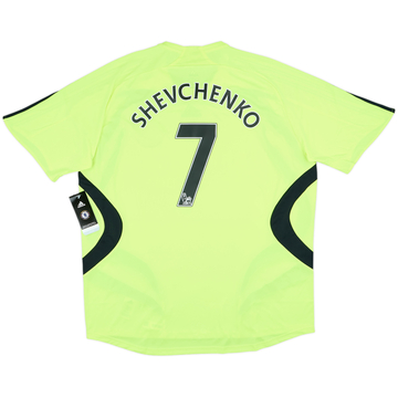 2007-08 Chelsea Away Shirt Shevchenko #7 (XL)