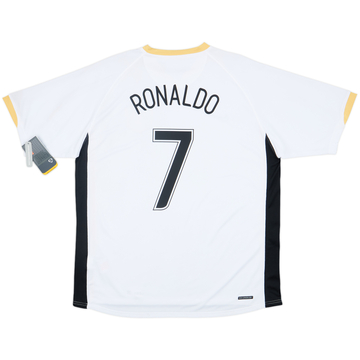 2006-08 Manchester United Away Shirt Ronaldo #7 (XL)