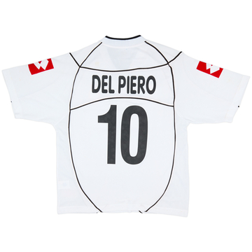 2002-03 Juventus Away Shirt Del Piero #10 (M)