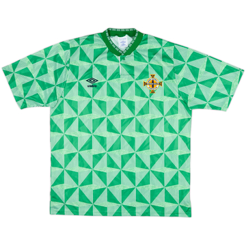 1990-92 Northern Ireland Home Shirt - 9/10 - (XL)