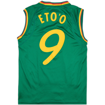 2002 Cameroon Home Vest Shirt Eto'o #9 - 6/10 - (M)