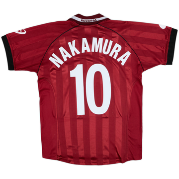 2002-03 Reggina Home Shirt Nakamura #10 - 7/10 - (S)