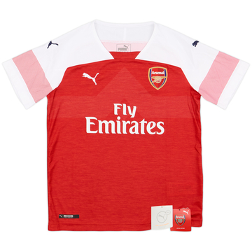2018-19 Arsenal Home Shirt (M.Boys)