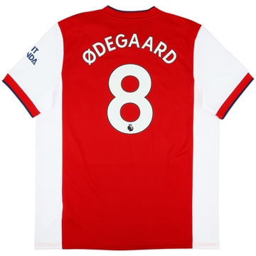 2021-22 Arsenal Home Shirt Odegaard #8 (XL)