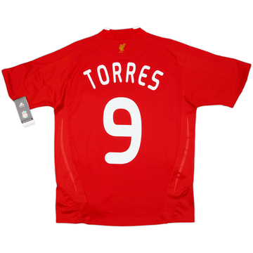 2008-10 Liverpool Home Shirt Torres #9 (XL.Boys)