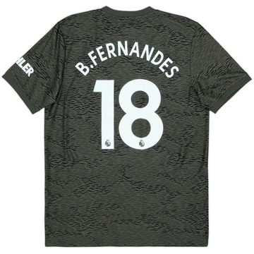 2020-21 Manchester United Away Shirt B.Fernandes #18 (L)