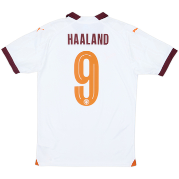 2023-24 Manchester City Away Shirt Haaland #9 (S)