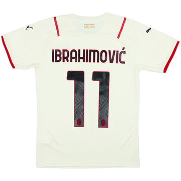 2021-22 AC Milan Away Shirt Ibrahimovic #11 (S)