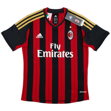 2013-14 AC Milan Home Shirt (S.Boys)