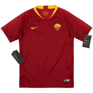2018-19 Roma Home Shirt (M.Boys)