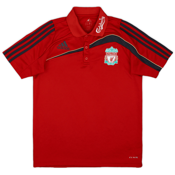 2009-10 Liverpool adidas Polo Shirt - 8/10 - (S)