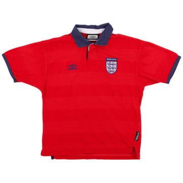 1999-01 England Away Shirt - 6/10 - (M.Boys)