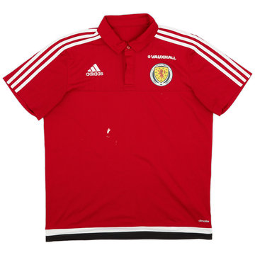2015-16 Scotland adidas Polo Shirt - 5/10 - (L)