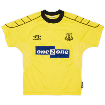 1999-00 Everton Away Shirt - 6/10 - (7-8 Years)