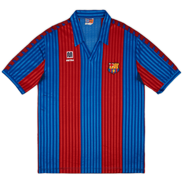 1989-92 Barcelona Home Shirt - 8/10 - (XL)