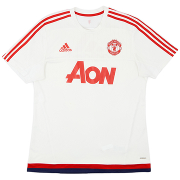 2015-16 Manchester United adizero Training Shirt - 9/10 - (L)