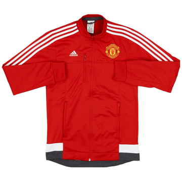 2015-16 Manchester United adidas Track Jacket - 8/10 - (S)