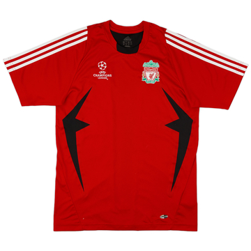 2007-08 Liverpool adidas CL Training Shirt - 8/10 - (S)