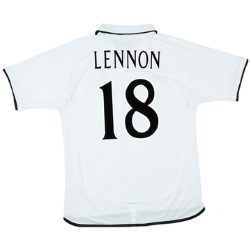 2001-02 Celtic Away Shirt Lennon #18 - 6/10 - (L)