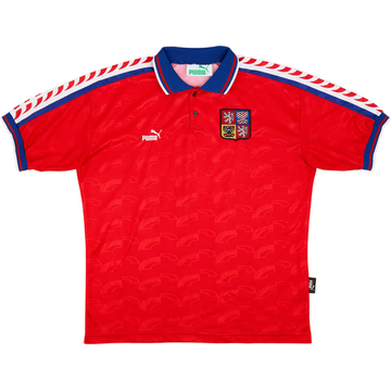 1996-98 Czech Republic Home Shirt - 8/10 - (XL)