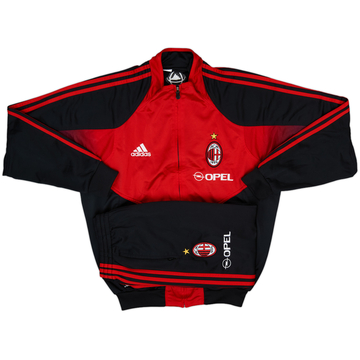 2004-05 AC Milan adidas Tracksuit - 9/10 - (XL)