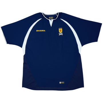 2003-05 Scotland Home Shirt - 4/10 - (XL)