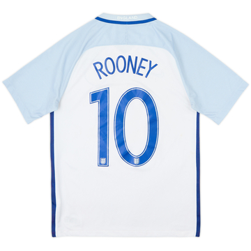 2016-17 England Home Shirt Rooney #10 - 5/10 - (S)