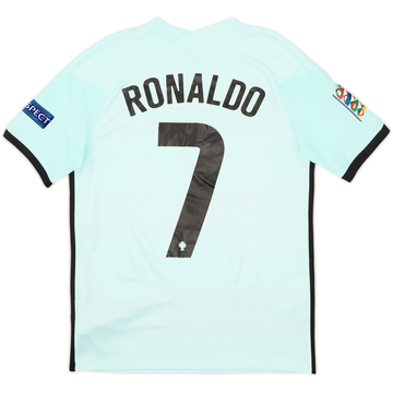 2020-22 Portugal Away Shirt Ronaldo #7 - 8/10 - (XL.Boys)