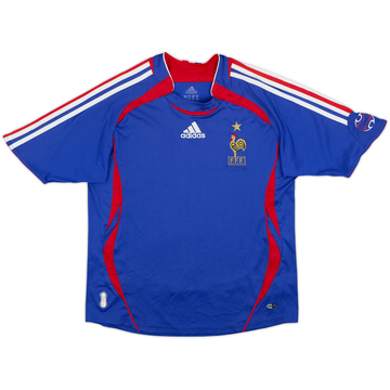 2006-07 France Home Shirt - 5/10 - (L.Boys)
