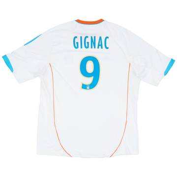 2012-13 Olympique Marseille Home Shirt Gignac #9 - 6/10 - (XL)