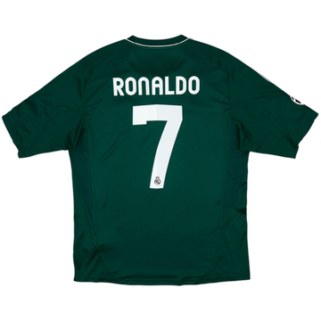 2012-13 Real Madrid CL Third Shirt Ronaldo #7 - 6/10 - (L)