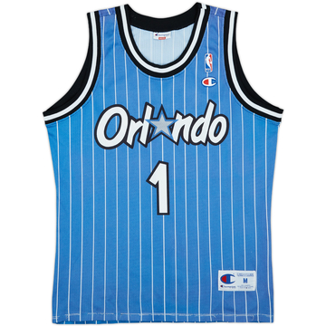 1994-98 Orlando Magic A.Hardaway #1 Champion Away Jersey - 6/10 - (M)
