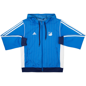 2008-09 Millonarios adidas Hooded Track Jacket - 6/10 - (M.Boys)