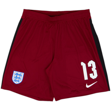 2020-21 England Player Issue GK Shorts #13 - 10/10 - (L)