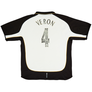 2001-02 Manchester United Centenary Away/Third Shirt Veron #4 - 4/10 - (XXL)