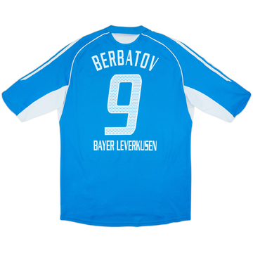 2005-06 Bayer Leverkusen Away Shirt Berbatov #9 - 7/10 - (L)