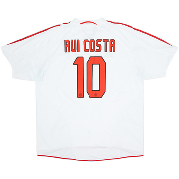 2004-05 AC Milan Away Shirt Rui Costa #10 - 6/10 - (XXL)